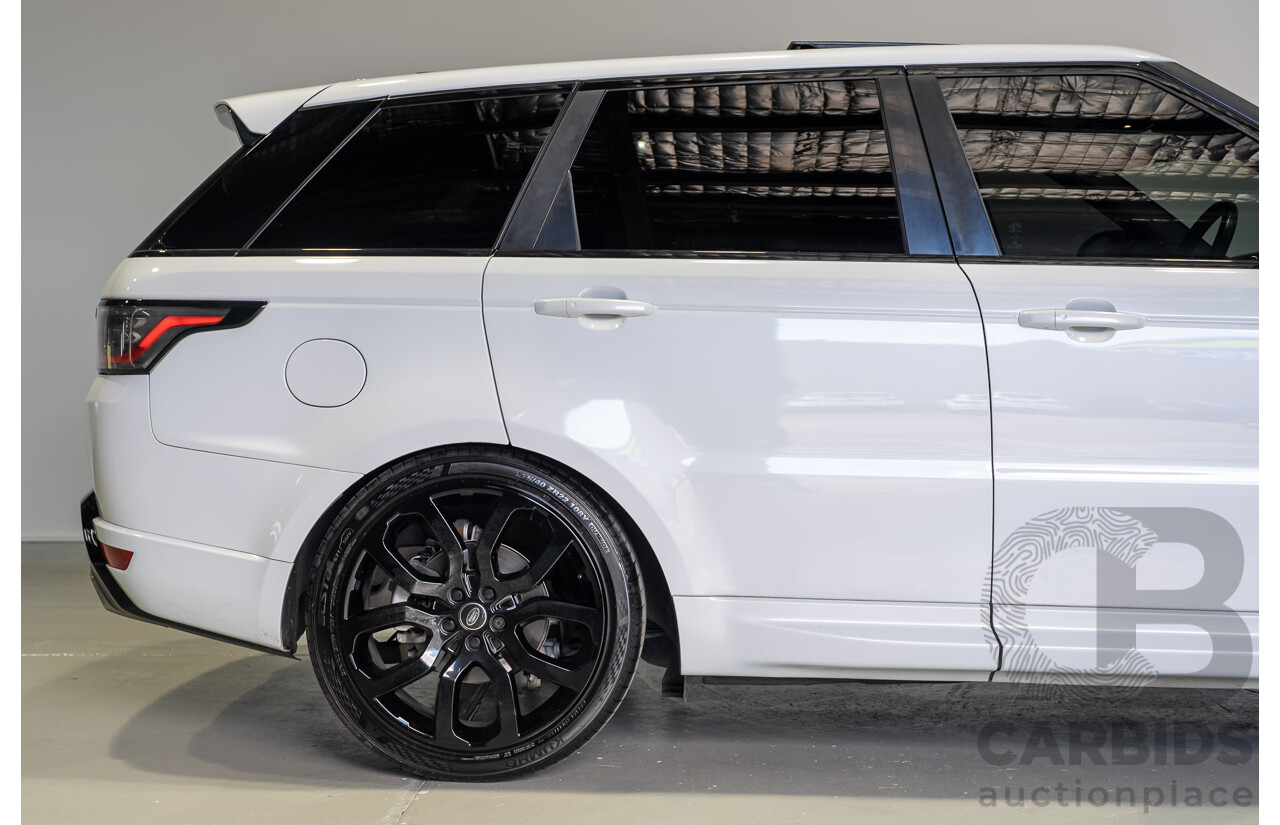 01/2020 Land Rover Range Rover Sport SDV6 SE (AWD) L494 MY20 4d Wagon White Twin-turbo Diesel 3.0L