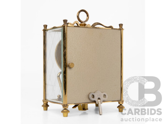 Vintage Brass Koma Carriage Clock
