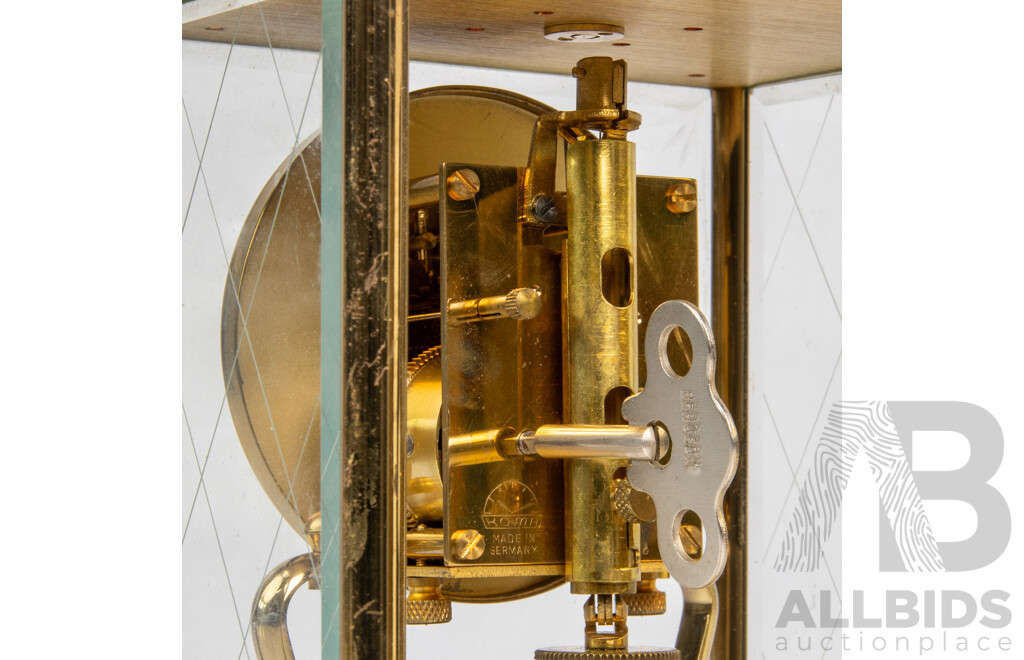 Vintage Brass Koma Carriage Clock