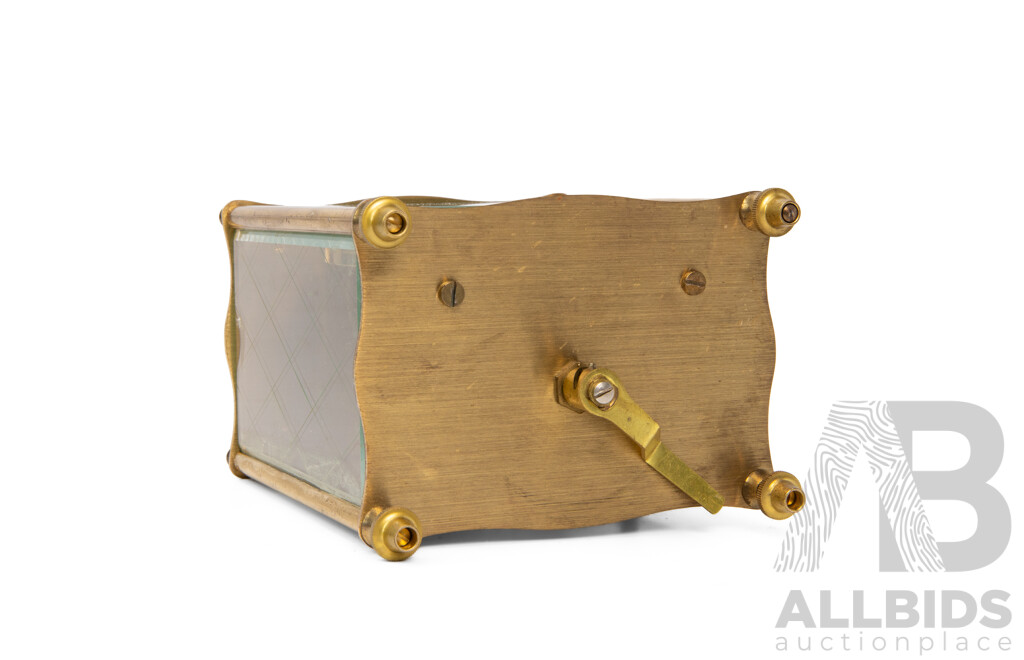 Vintage Brass Koma Carriage Clock