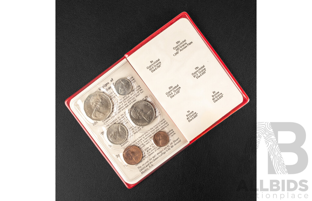 Australian RAM 1970 UNC Coin Set