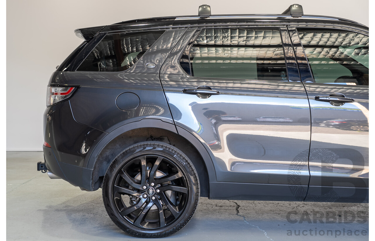 02/2019 Land Rover Discovery Sport TD4 HSE 7 Seater AWD L550 MY18 4D Wagon Storm Grey Metallic Turbo Diesel 2.0L