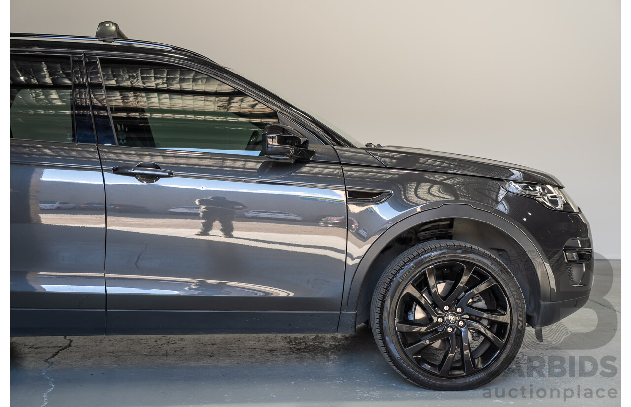 02/2019 Land Rover Discovery Sport TD4 HSE 7 Seater AWD L550 MY18 4D Wagon Storm Grey Metallic Turbo Diesel 2.0L