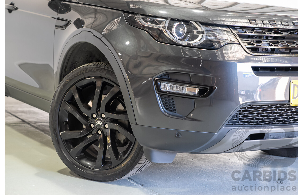 02/2019 Land Rover Discovery Sport TD4 HSE 7 Seater AWD L550 MY18 4D Wagon Storm Grey Metallic Turbo Diesel 2.0L