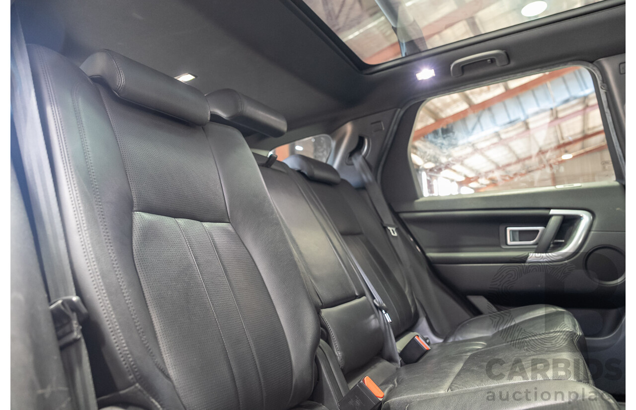 02/2019 Land Rover Discovery Sport TD4 HSE 7 Seater AWD L550 MY18 4D Wagon Storm Grey Metallic Turbo Diesel 2.0L