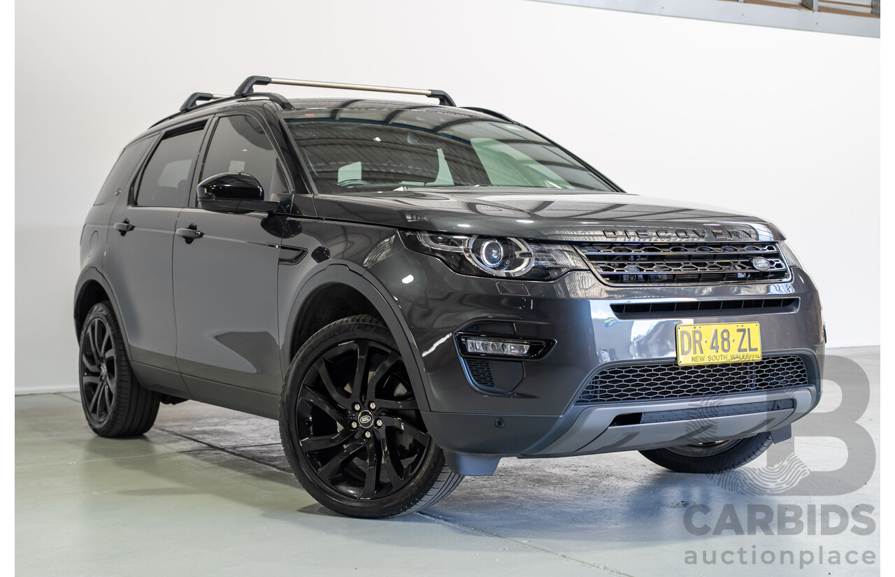 02/2019 Land Rover Discovery Sport TD4 HSE 7 Seater AWD L550 MY18 4D Wagon Storm Grey Metallic Turbo Diesel 2.0L
