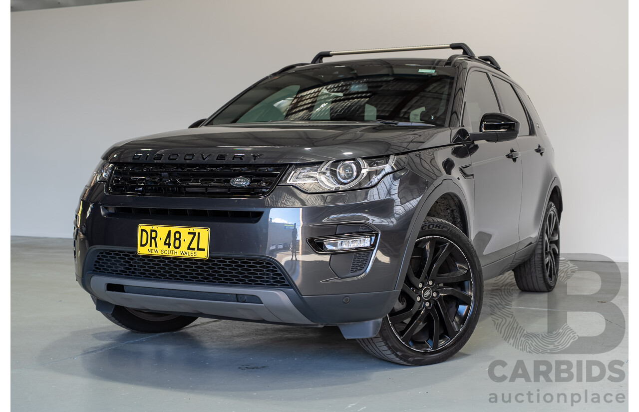 02/2019 Land Rover Discovery Sport TD4 HSE 7 Seater AWD L550 MY18 4D Wagon Storm Grey Metallic Turbo Diesel 2.0L