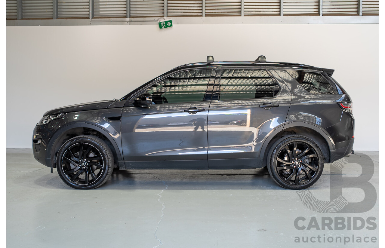 02/2019 Land Rover Discovery Sport TD4 HSE 7 Seater AWD L550 MY18 4D Wagon Storm Grey Metallic Turbo Diesel 2.0L