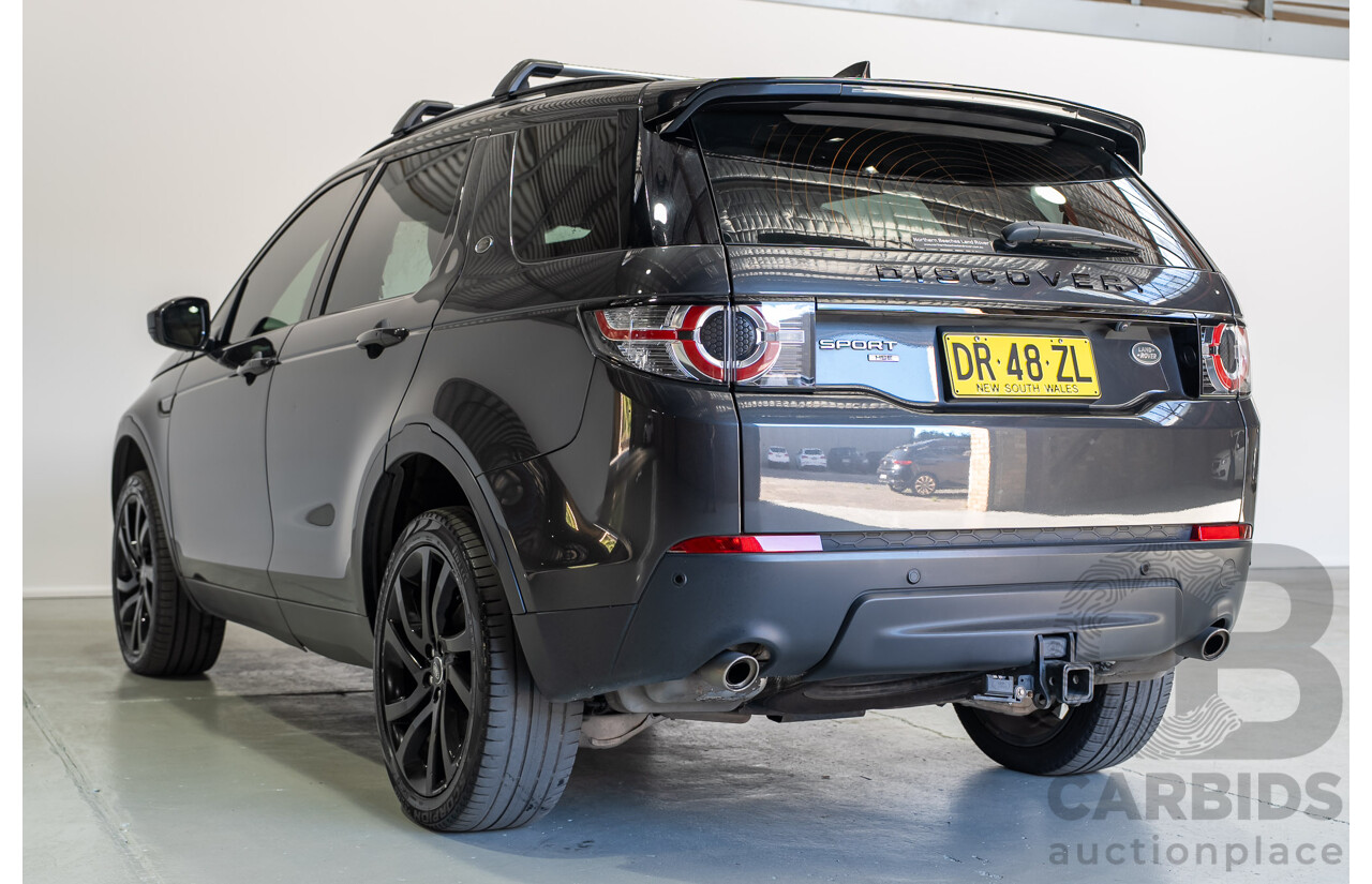 02/2019 Land Rover Discovery Sport TD4 HSE 7 Seater AWD L550 MY18 4D Wagon Storm Grey Metallic Turbo Diesel 2.0L