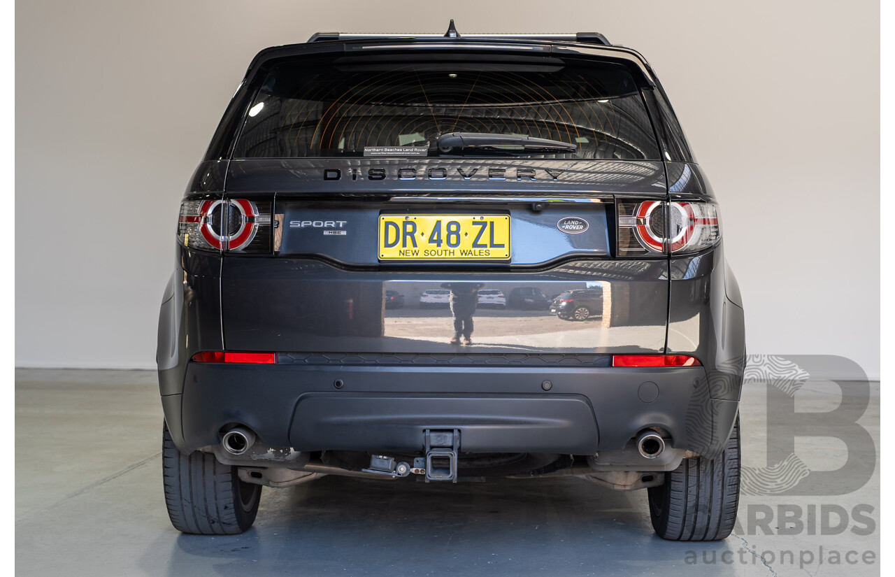 02/2019 Land Rover Discovery Sport TD4 HSE 7 Seater AWD L550 MY18 4D Wagon Storm Grey Metallic Turbo Diesel 2.0L