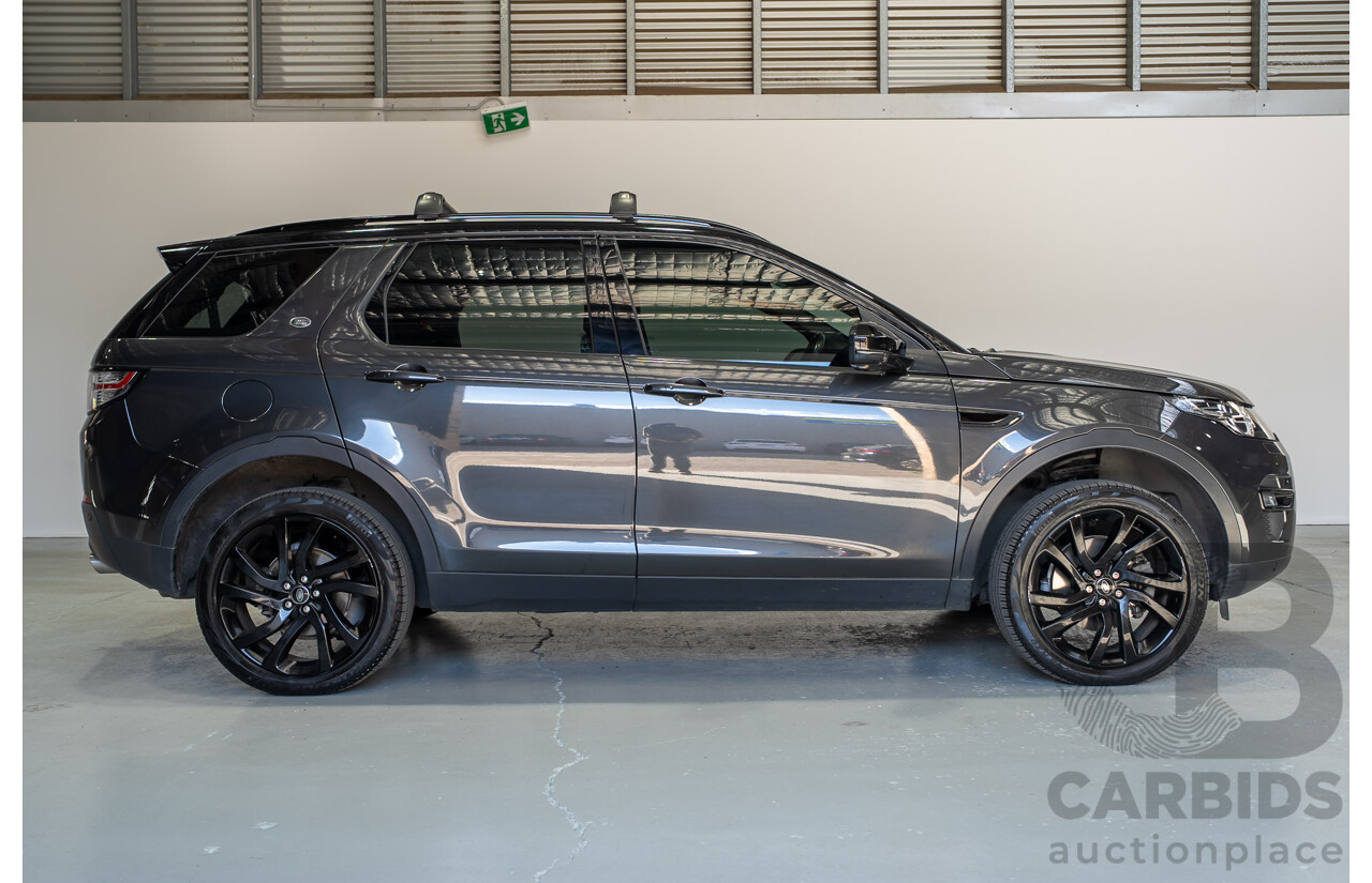 02/2019 Land Rover Discovery Sport TD4 HSE 7 Seater AWD L550 MY18 4D Wagon Storm Grey Metallic Turbo Diesel 2.0L
