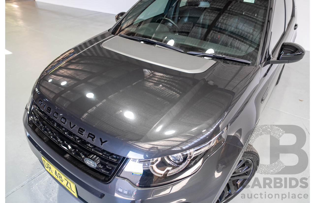 02/2019 Land Rover Discovery Sport TD4 HSE 7 Seater AWD L550 MY18 4D Wagon Storm Grey Metallic Turbo Diesel 2.0L