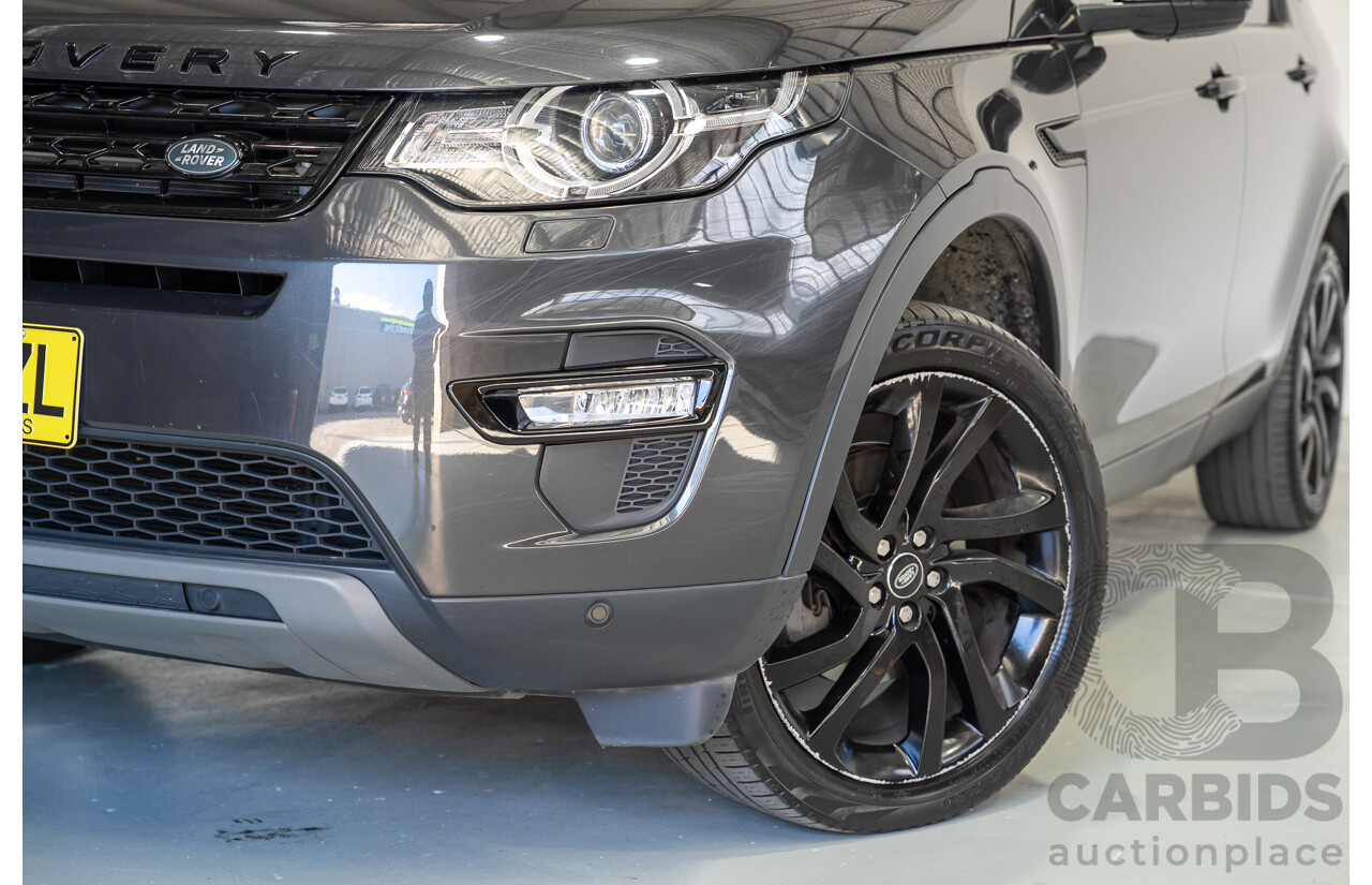 02/2019 Land Rover Discovery Sport TD4 HSE 7 Seater AWD L550 MY18 4D Wagon Storm Grey Metallic Turbo Diesel 2.0L