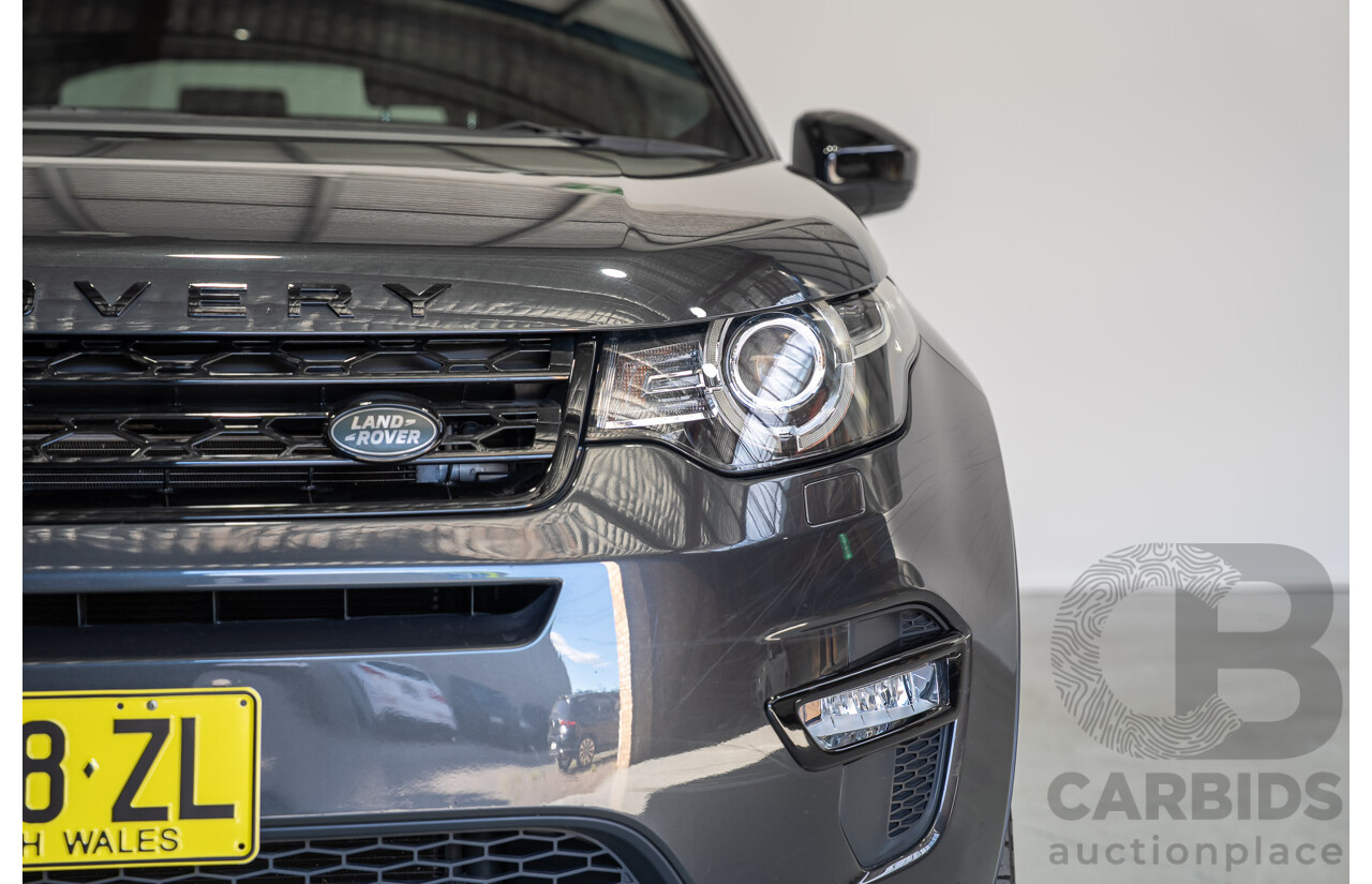 02/2019 Land Rover Discovery Sport TD4 HSE 7 Seater AWD L550 MY18 4D Wagon Storm Grey Metallic Turbo Diesel 2.0L