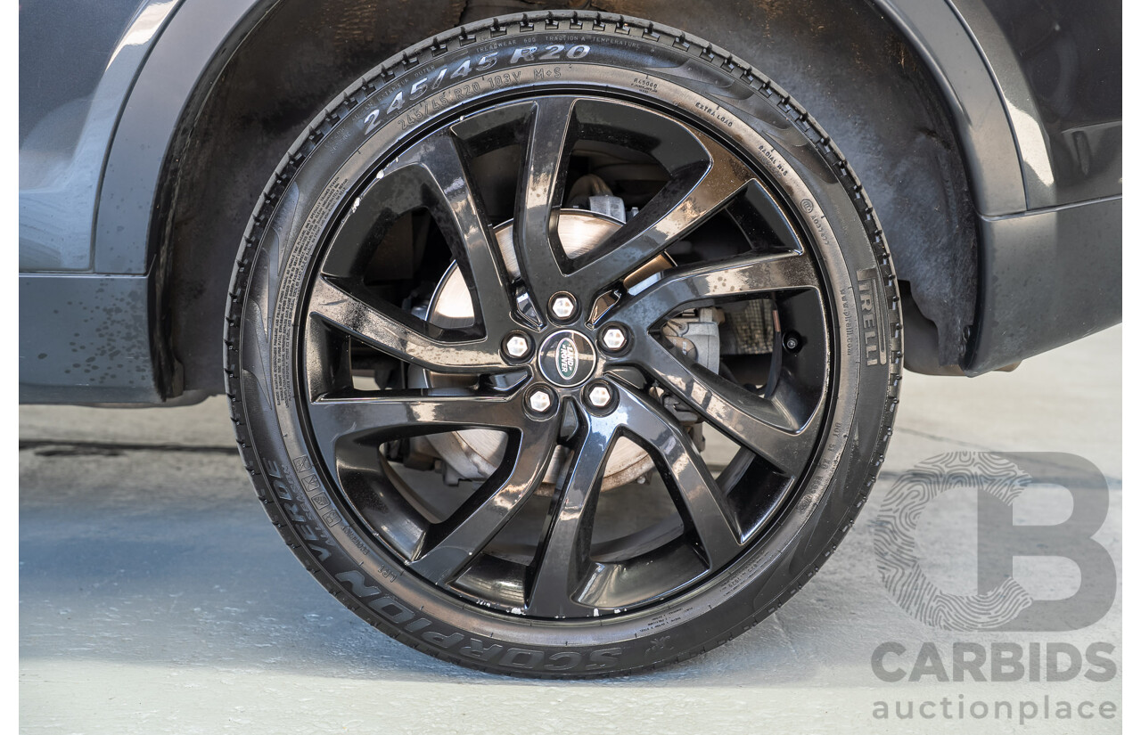 02/2019 Land Rover Discovery Sport TD4 HSE 7 Seater AWD L550 MY18 4D Wagon Storm Grey Metallic Turbo Diesel 2.0L