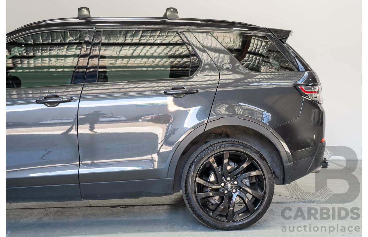 02/2019 Land Rover Discovery Sport TD4 HSE 7 Seater AWD L550 MY18 4D Wagon Storm Grey Metallic Turbo Diesel 2.0L