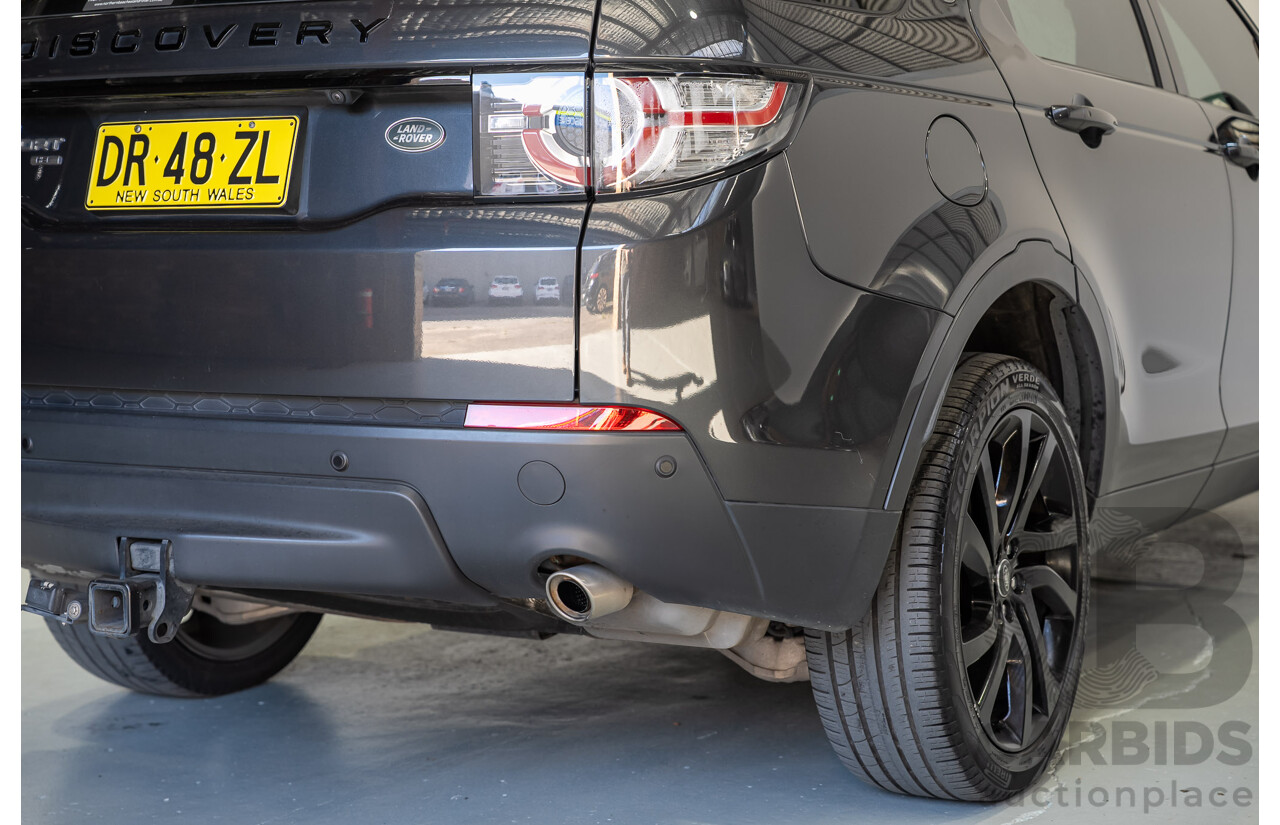 02/2019 Land Rover Discovery Sport TD4 HSE 7 Seater AWD L550 MY18 4D Wagon Storm Grey Metallic Turbo Diesel 2.0L