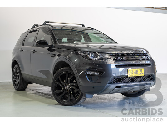 02/2019 Land Rover Discovery Sport TD4 HSE 7 Seater AWD L550 MY18 4D Wagon Storm Grey Metallic Turbo Diesel 2.0L