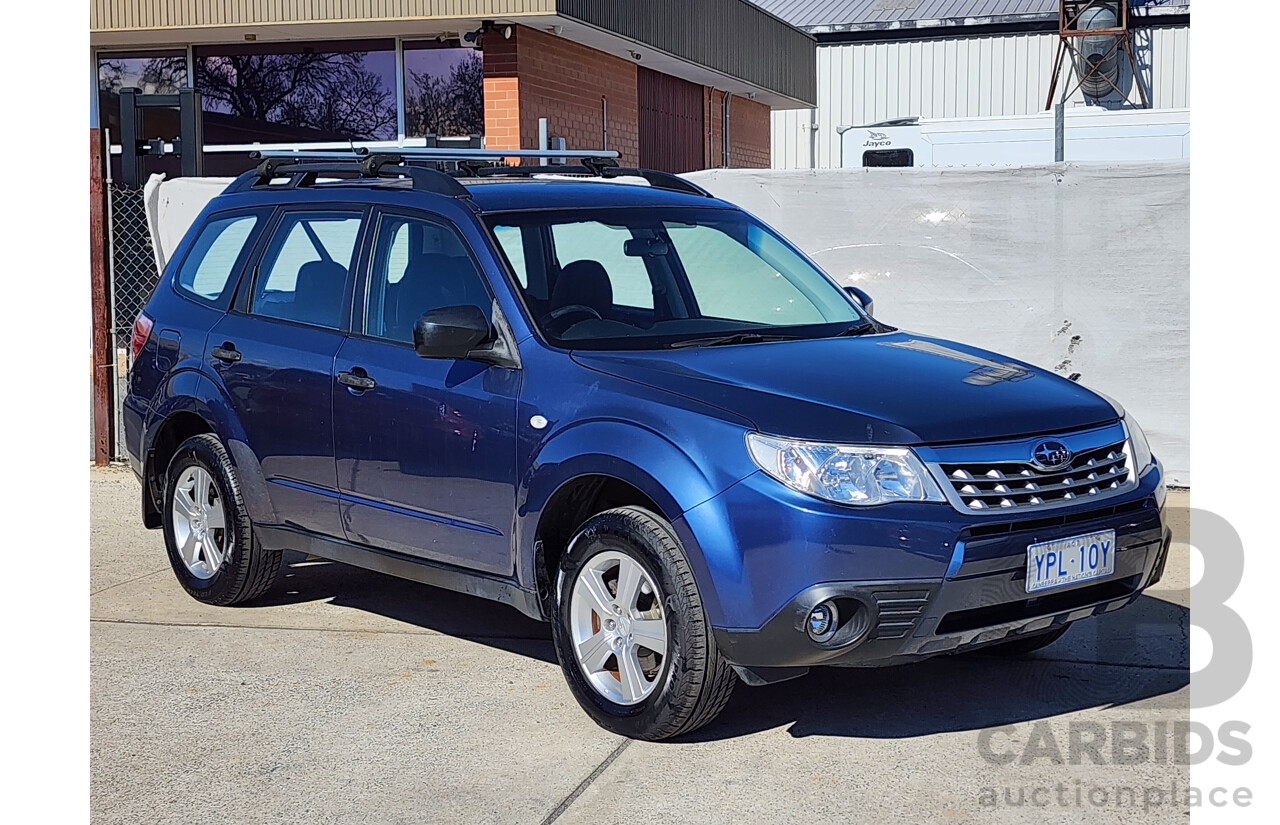 07/2012 Subaru Forester X MY12 4d Wagon Blue 2.5L