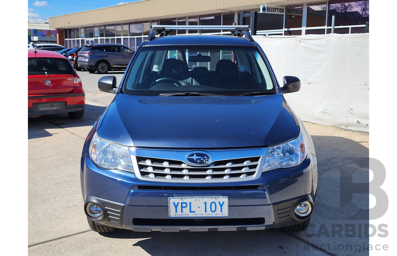 07/2012 Subaru Forester X MY12 4d Wagon Blue 2.5L