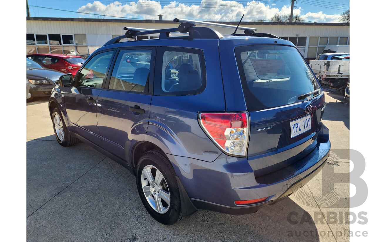 07/2012 Subaru Forester X MY12 4d Wagon Blue 2.5L