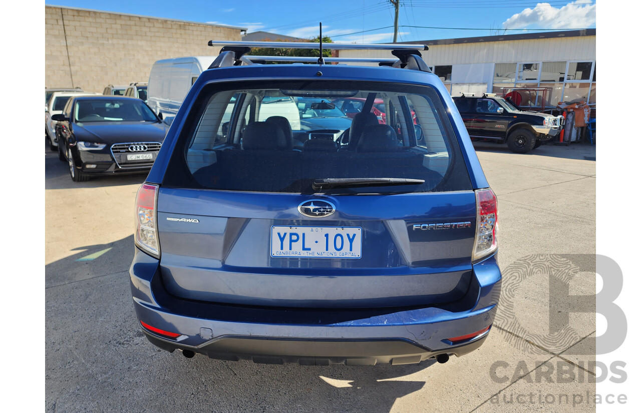 07/2012 Subaru Forester X MY12 4d Wagon Blue 2.5L
