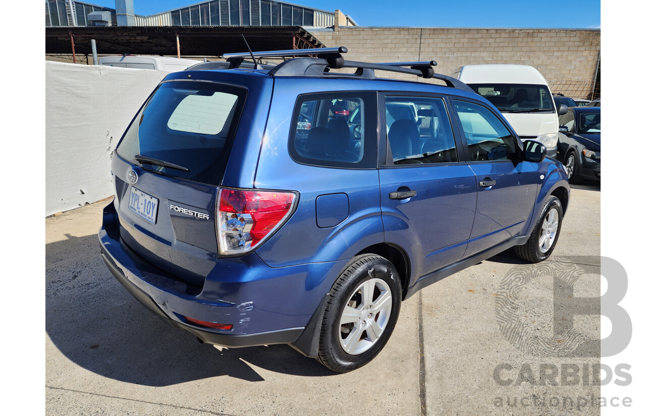 07/2012 Subaru Forester X MY12 4d Wagon Blue 2.5L