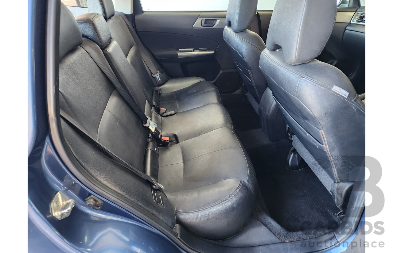 07/2012 Subaru Forester X MY12 4d Wagon Blue 2.5L