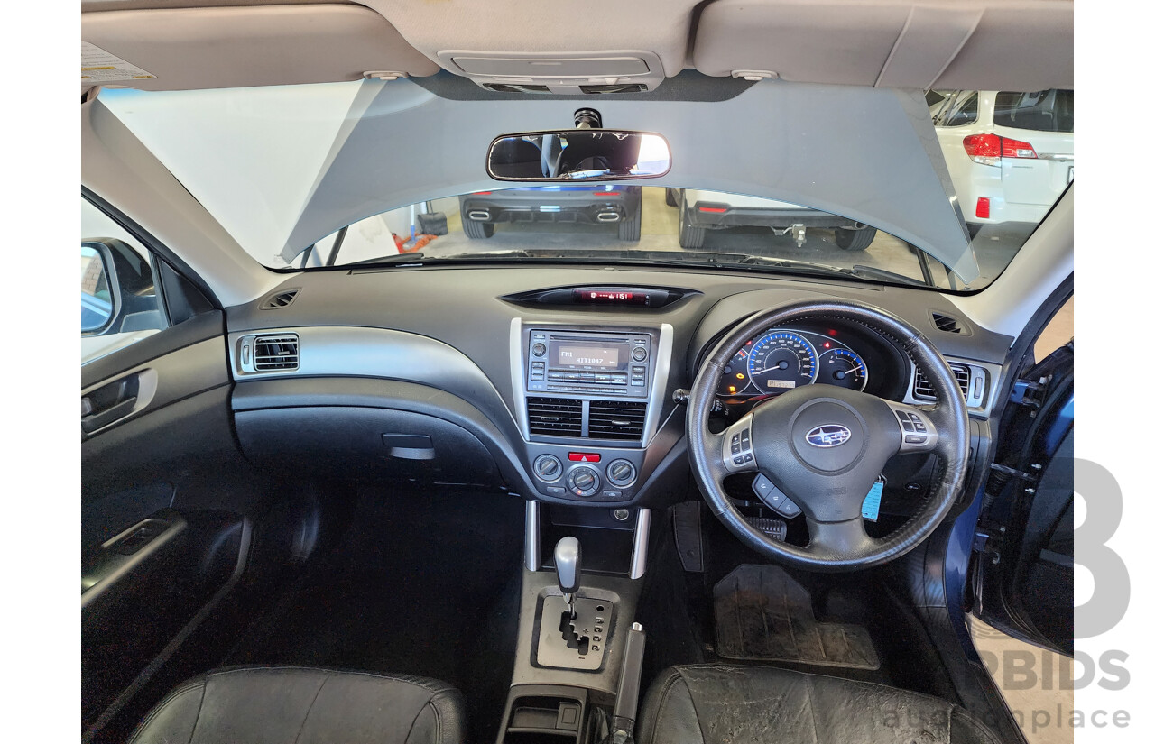 07/2012 Subaru Forester X MY12 4d Wagon Blue 2.5L
