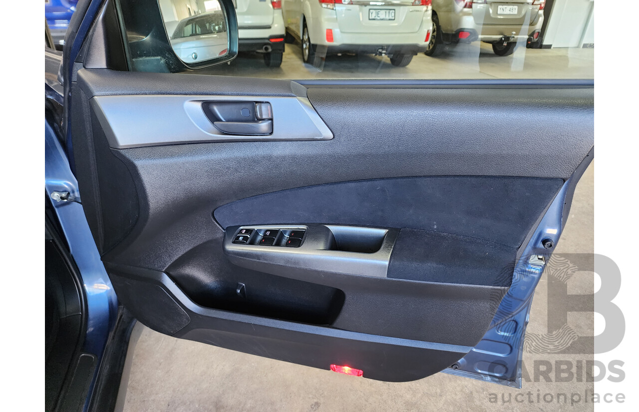 07/2012 Subaru Forester X MY12 4d Wagon Blue 2.5L