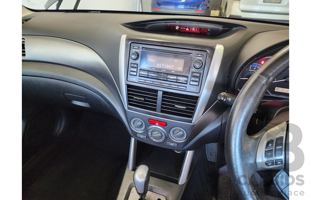 07/2012 Subaru Forester X MY12 4d Wagon Blue 2.5L
