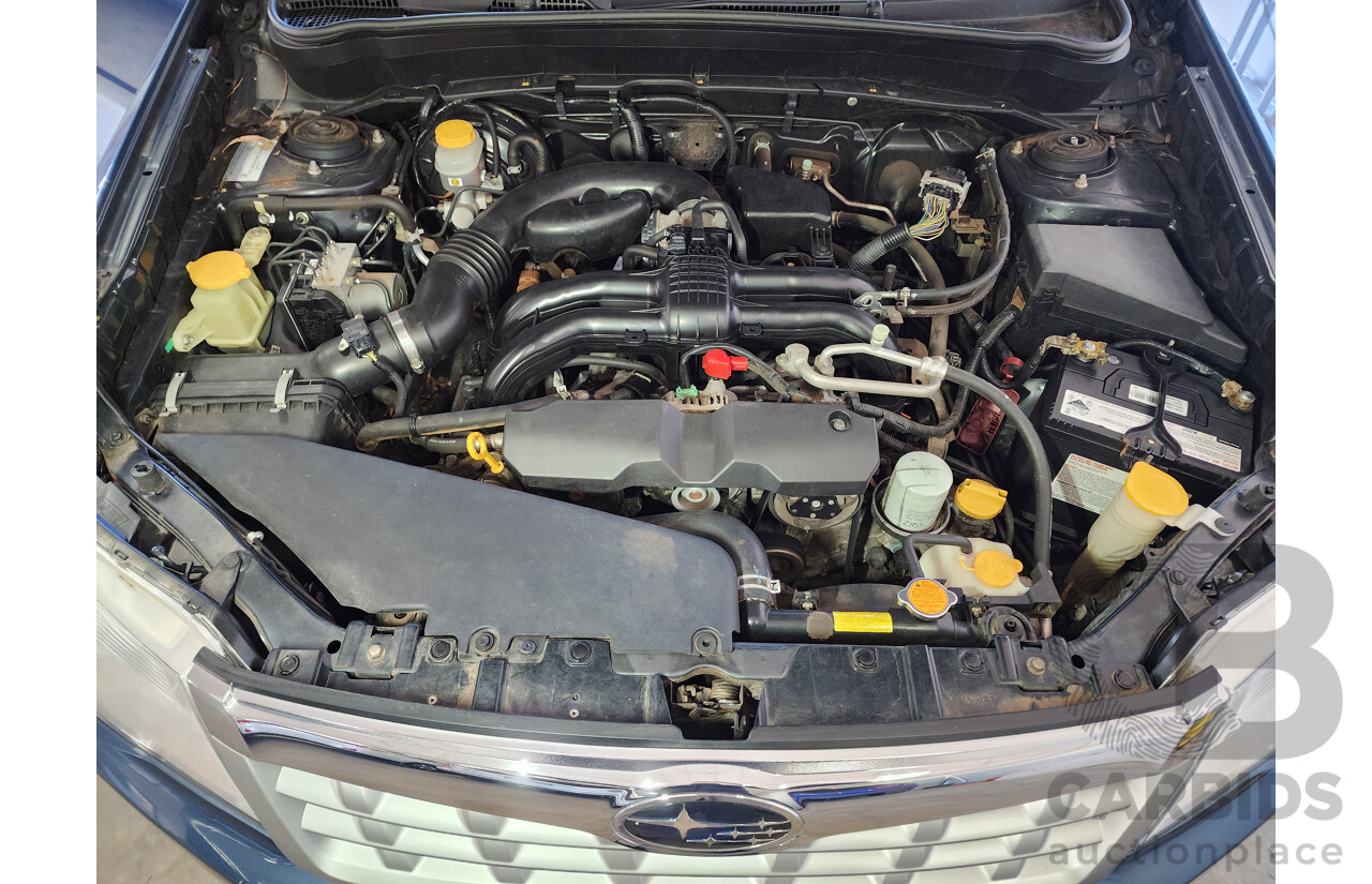 07/2012 Subaru Forester X MY12 4d Wagon Blue 2.5L