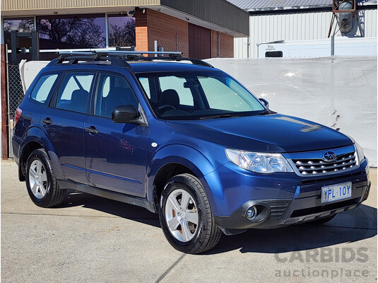 07/2012 Subaru Forester X MY12 4d Wagon Blue 2.5L