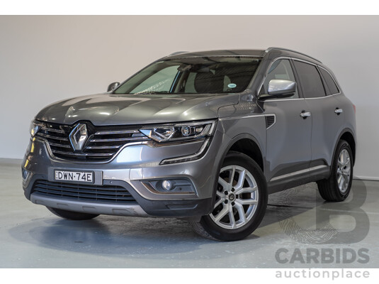 10/2018 Renault Koleos ZEN X-Tronic XZG MY19 4d Wagon Grey 2.5L