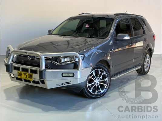 08/2011 Ford Territory Titanium (RWD) SZ 4D Wagon Grey Turbo Diesel 2.7L V6