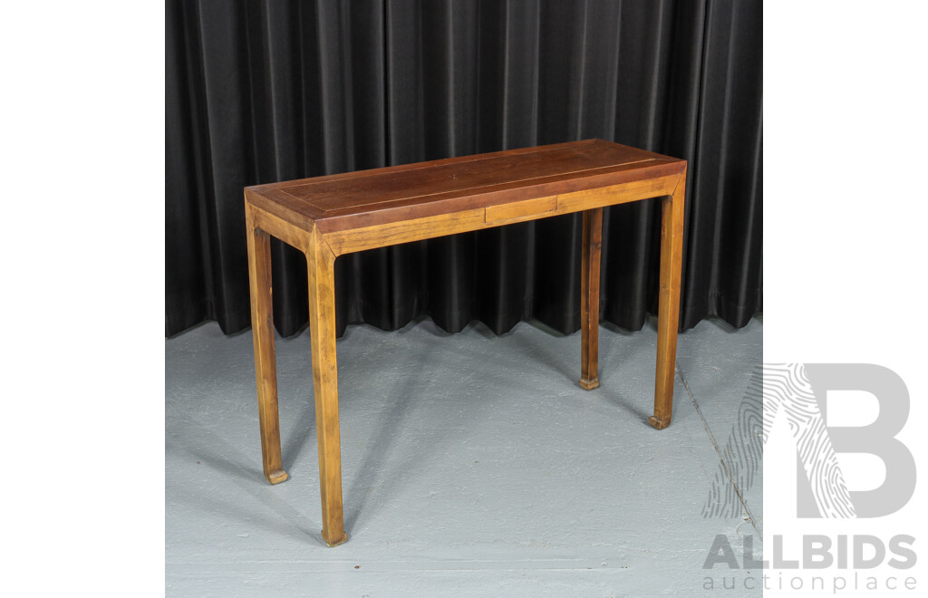 Modern Chinese Single Drawer Hall Table