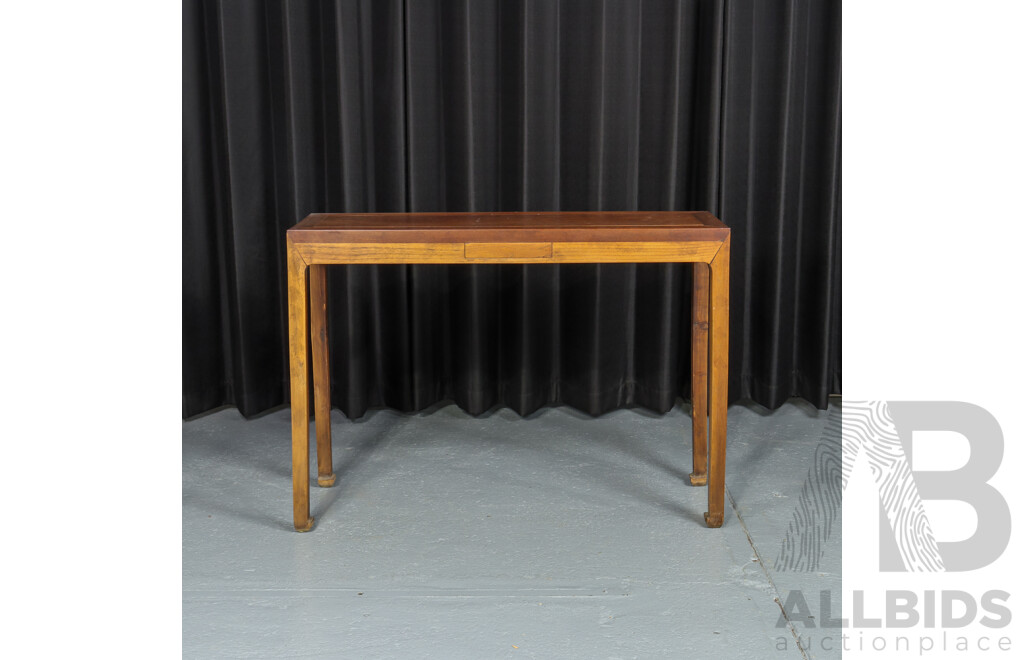 Modern Chinese Single Drawer Hall Table