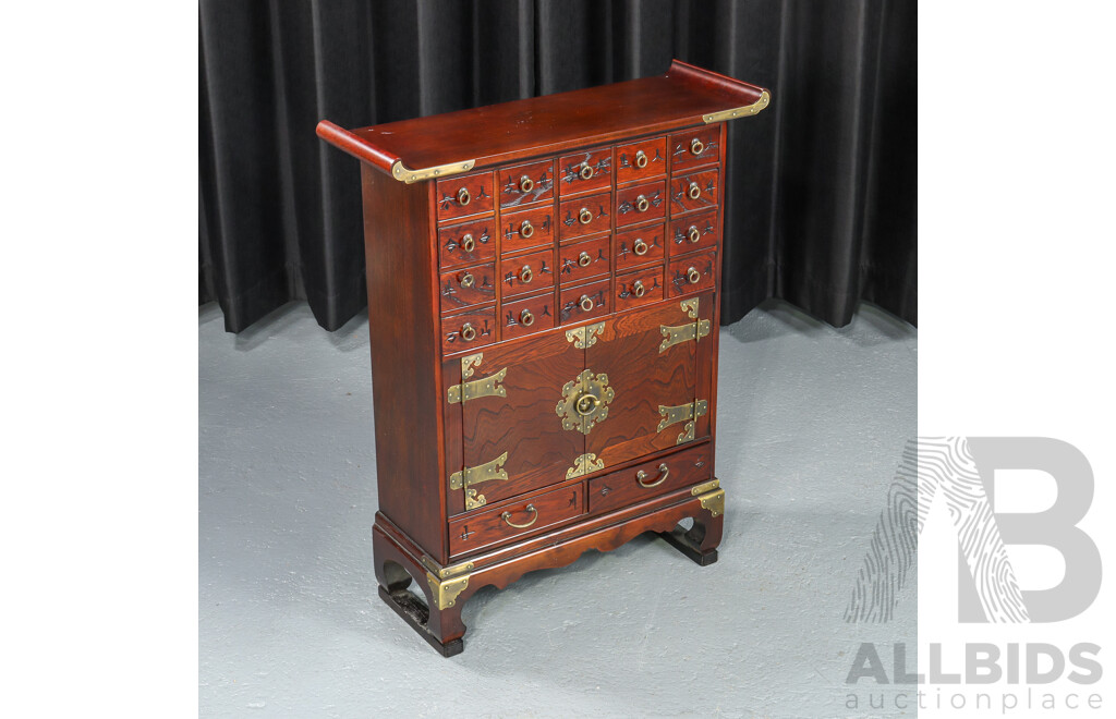 Small Korean Elm Spice Chest