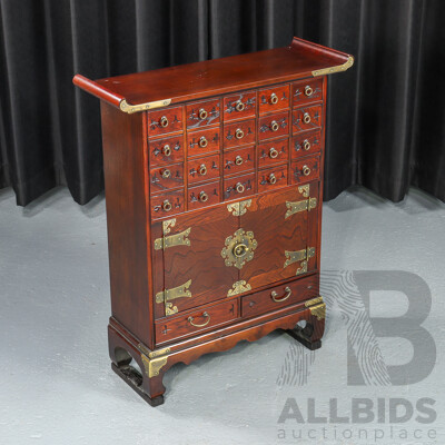 Small Korean Elm Spice Chest