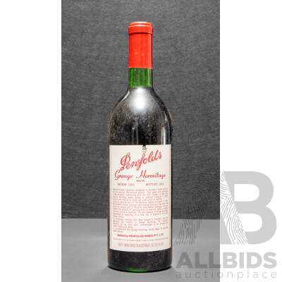 Penfolds Grange Hermitage Bin 95 Vintage 1982