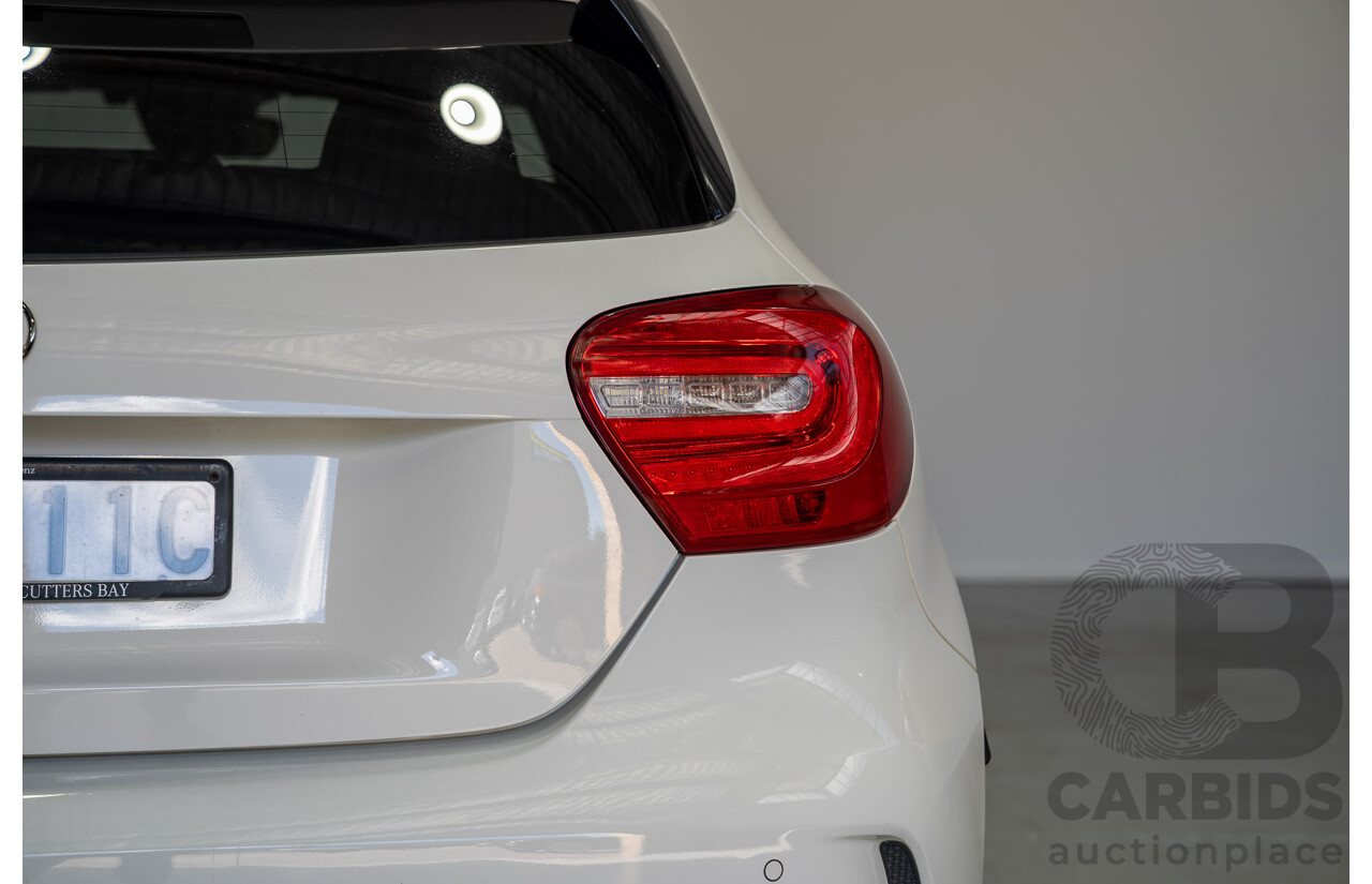 07/2015 Mercedes-Benz A250 Sport 176 MY15 5D Hatchback Calcite White Turbo 2.0L