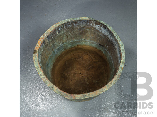 Vintage Copper Wash Tub