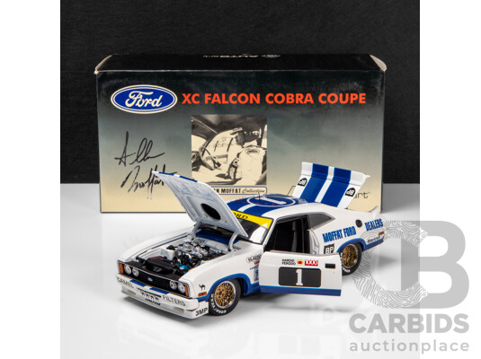 AUTOart 1978 Ford XC Cobra Coupe Bathurst 1000 #1 Moffat / Ickx (87612) Signed Box, Car & COA 1:18 Scale Model Car