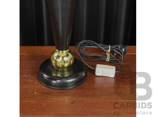 Table Lamp with Pleated Shade