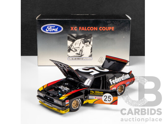 AUTOart 1979 Ford XC Falcon Hardtop Coupe Bathurst Moffat / Fitzpatrick (87911) Signed COA 1:18 Scale Model Car