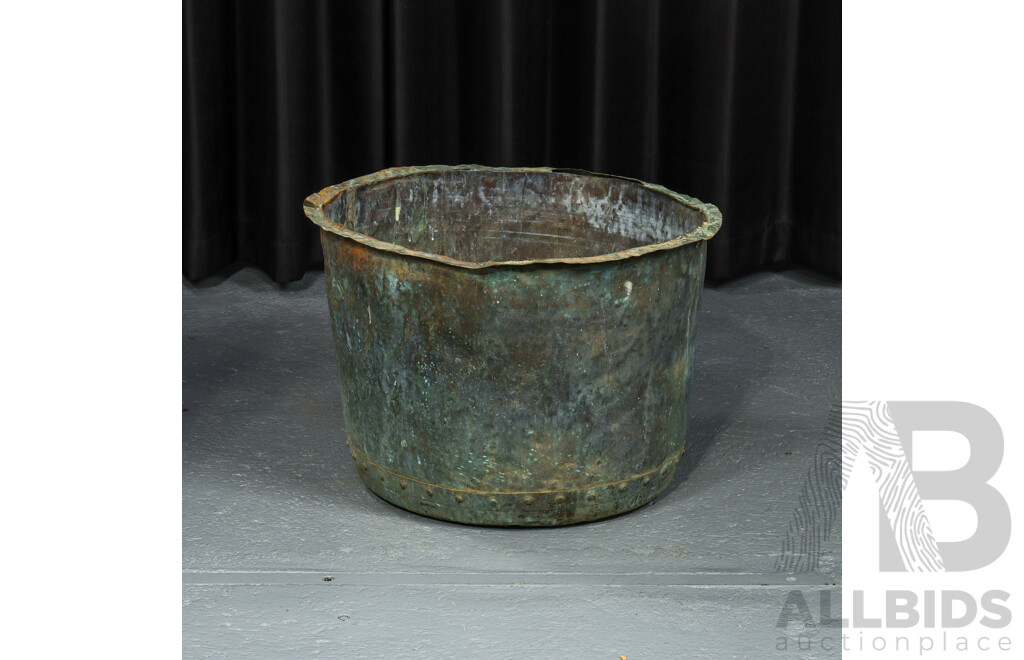 Vintage Copper Wash Tub