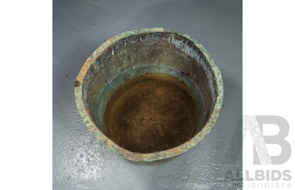 Vintage Copper Wash Tub
