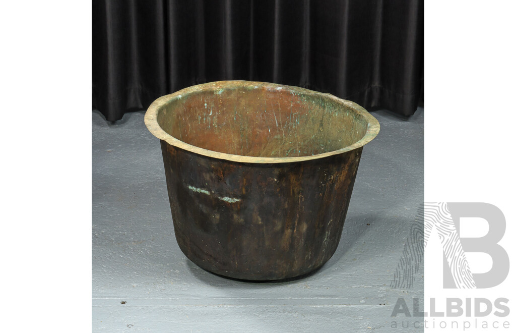 Vintage Copper Wash Tub