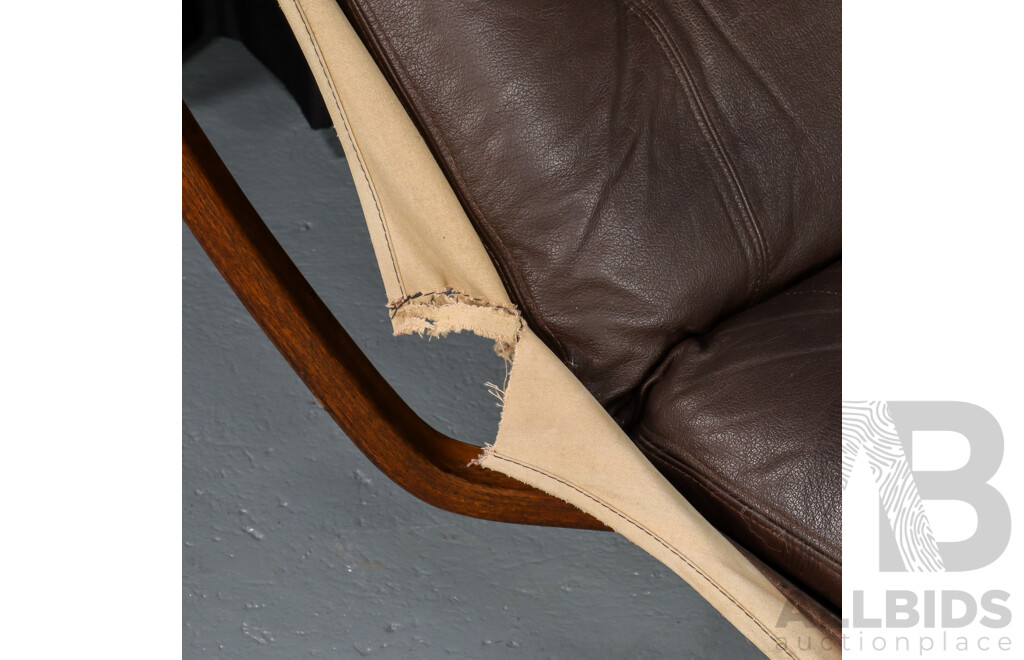 Pair of Vintage Falcon Chairs by Sigurd Ressell for Vatne Mobler