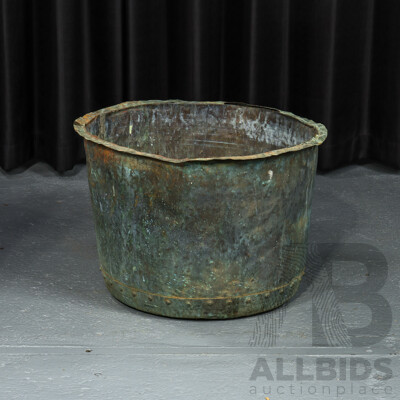 Vintage Copper Wash Tub